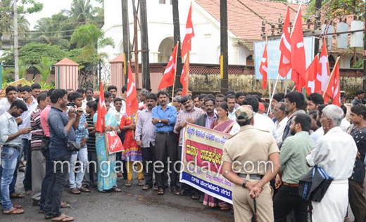 Mescom protest...